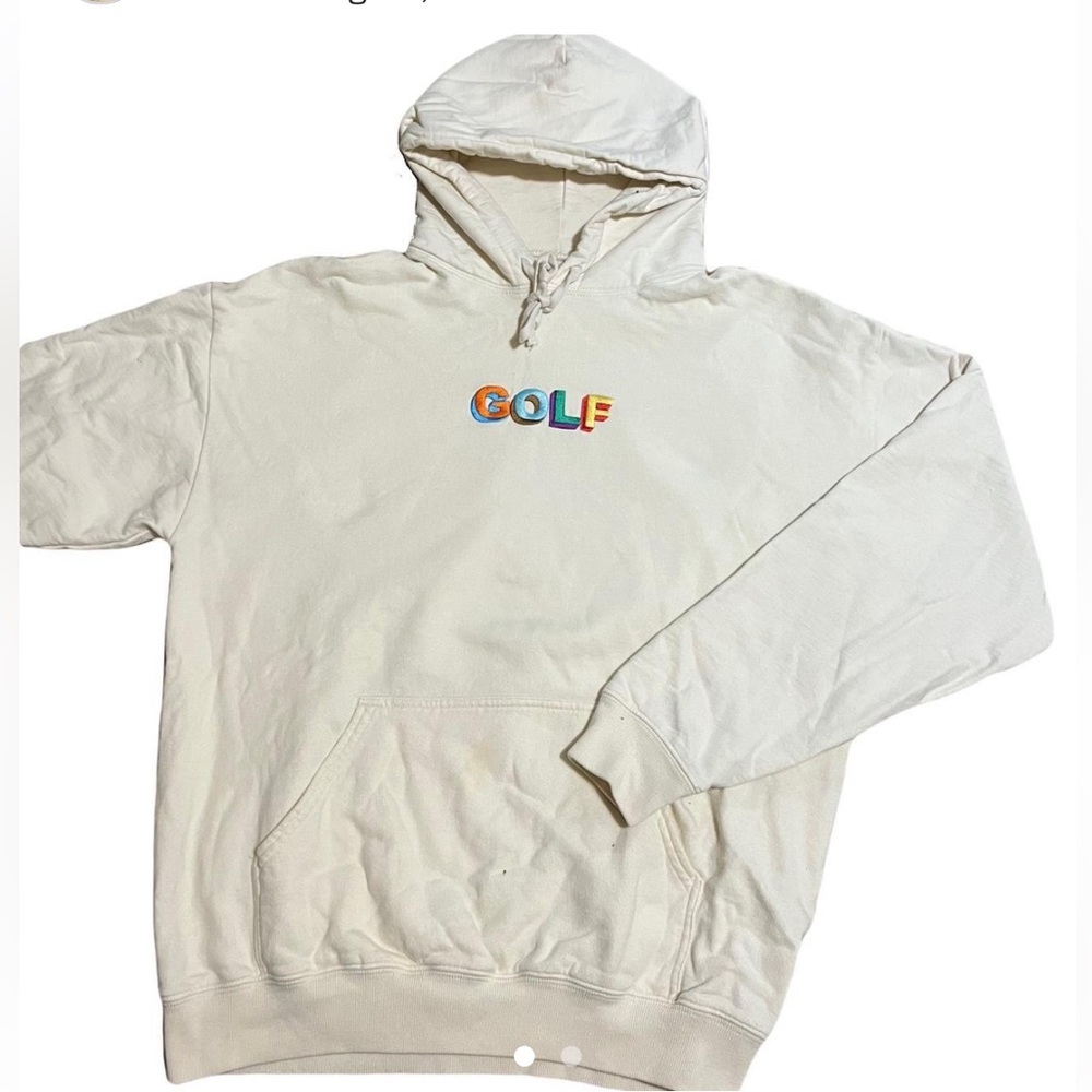 GOLF wang white hoodie